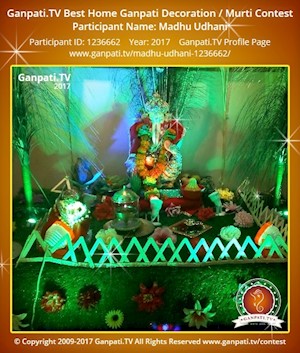 Madhu Udhani Home Ganpati Picture