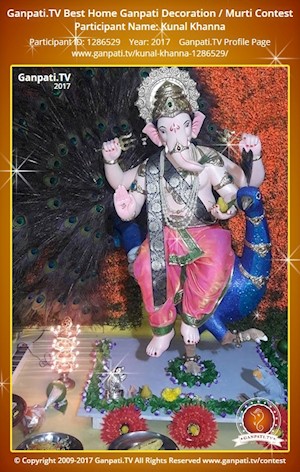 Kunal Khanna Home Ganpati Picture