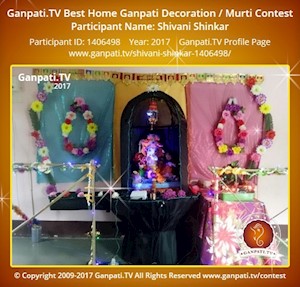 Shivani Shinkar Home Ganpati Picture