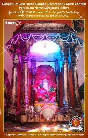 Surajprasd Jadhav Home Ganpati Picture