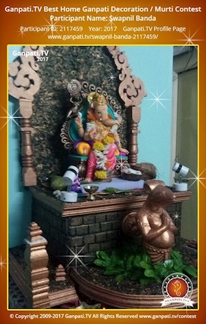 Swapnil Banda Home Ganpati Picture