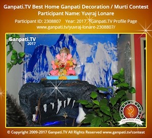 Yuvraj Lonare Home Ganpati Picture