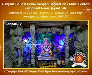 Jayant Salvi Home Ganpati Picture