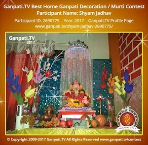 Shyam Jadhav Home Ganpati Picture