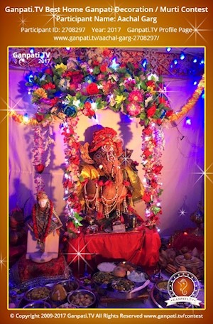 Aachal Garg Home Ganpati Picture