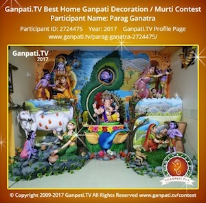 Parag Ganatra Home Ganpati Picture