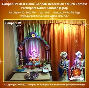 Saurabh Jagtap Home Ganpati Picture