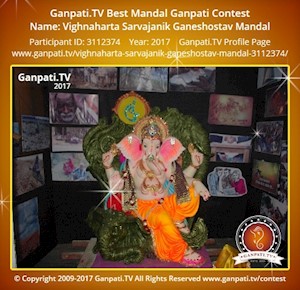 Vighnaharta Sarvajanik Ganeshostav Mandal Ganpati Picture