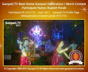 Rupesh Parab Home Ganpati Picture