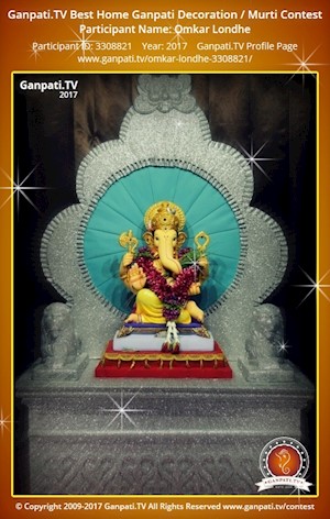 Omkar Londhe Home Ganpati Picture