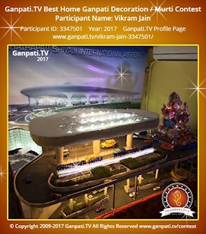 Vikram Jain Home Ganpati Picture