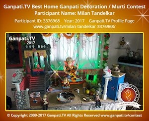 Milan Tandelkar Home Ganpati Picture