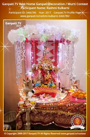 Rashmi Kulkarni Home Ganpati Picture