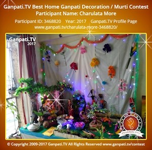 Charulata More Home Ganpati Picture