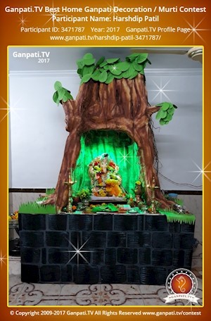 Harshdip Patil Home Ganpati Picture