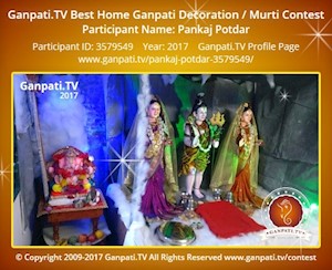 Pankaj Potdar Home Ganpati Picture