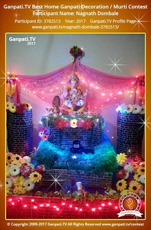 Nagnath Dombale Home Ganpati Picture