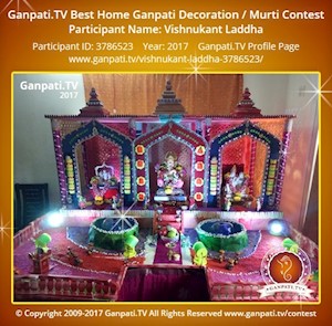 Vishnukant Laddha Home Ganpati Picture