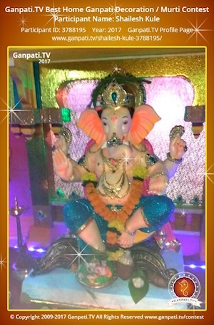 Shailesh Kule Home Ganpati Picture