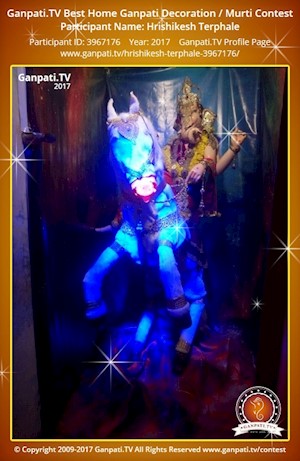 Hrishikesh Terphale Home Ganpati Picture