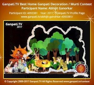 Abhijit Ganorkar Home Ganpati Picture