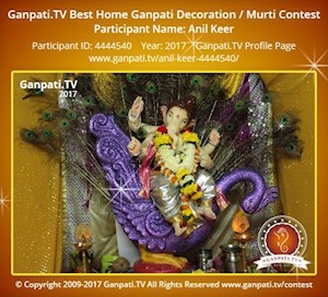 Anil Keer Home Ganpati Picture