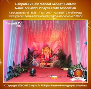 Sri Siddhi Vinayak Youth Association Ganpati Picture