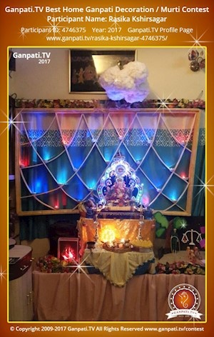 Rasika Kshirsagar Home Ganpati Picture