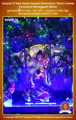 Jayesh Mehta Home Ganpati Picture