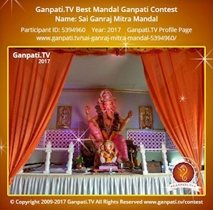 Sai Ganraj Mitra Mandal Ganpati Picture