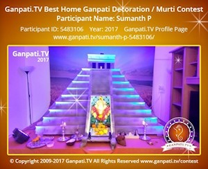 Sumanth P Home Ganpati Picture