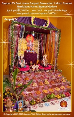 Pramod Gadave Home Ganpati Picture