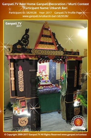 Utkarsh Bari Home Ganpati Picture