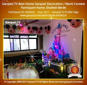 Shailesh Berde Home Ganpati Picture