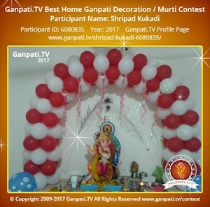 Shripad Kukadi Home Ganpati Picture