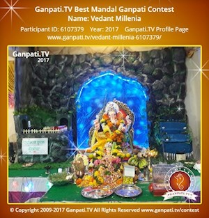 Vedant Millenia Ganpati Picture