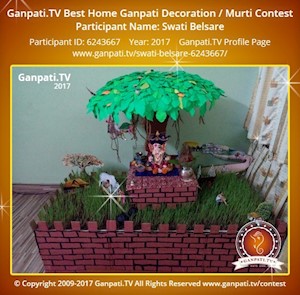 Swati Belsare Home Ganpati Picture