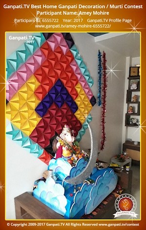 Amey Mohire Home Ganpati Picture