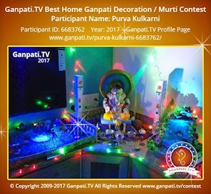 Purva Kulkarni Home Ganpati Picture
