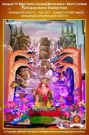 Shailesh Patel Home Ganpati Picture