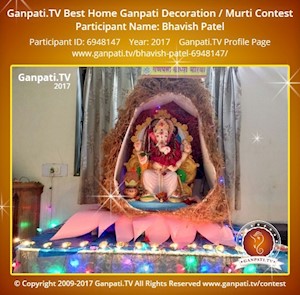 Bhavish Patel Home Ganpati Picture