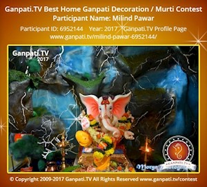 Milind Pawar Home Ganpati Picture