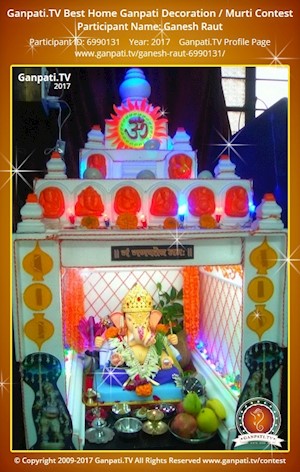 Ganesh Raut Home Ganpati Picture