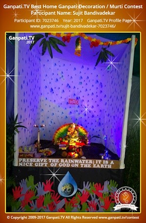 Sujit Bandivadekar Home Ganpati Picture