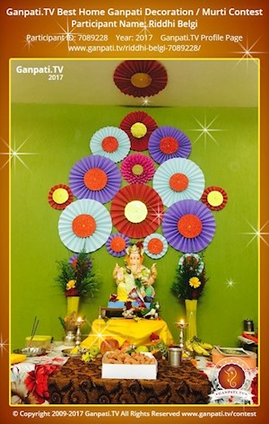 Riddhi Belgi Home Ganpati Picture