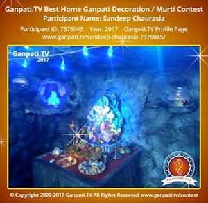 Sandeep Chaurasia Home Ganpati Picture