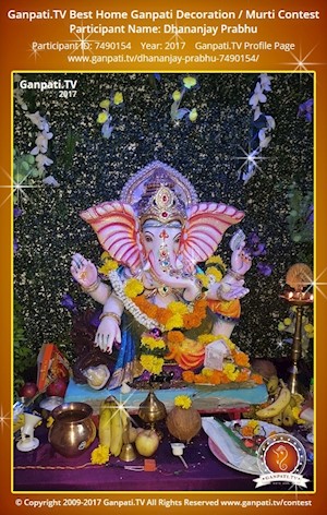 Dhananjay Prabhu Home Ganpati Picture