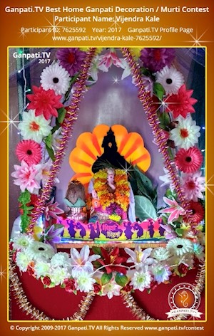 Vijendra Kale Home Ganpati Picture
