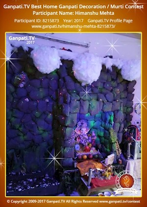 Himanshu Mehta Home Ganpati Picture