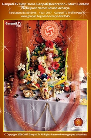 Govind Acharya Home Ganpati Picture